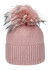 detail Dámská čepice Granadilla Danton Fur, Beanie 037 Pink
