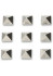 detail Stopa Dakine Pyramid Studs Black