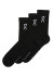 detail Ponožky On Running Logo Sock High 3P, Black