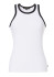 detail Dámské tílko Goldbergh Gabrielle Tank Top White