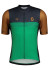 detail Pánský cyklistický dres Scott Jersey M's RC Team SS Bread Brown/Amazon Green