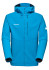 detail Pánská bunda Mammut Ultimate Comfort SO M Hood. Jkt Glacier Blue