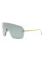 detail Sluneční brýle Fendi First Crystal Gold FE4121US0030X