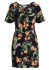 detail Dámské šaty Roxy ERJWD03869-KVJ3 Tropical Tides Crinkle