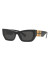 detail Sluneční brýle Miu Miu MU 09WS 1AB5S053 Black/Dark Grey