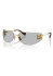 detail Sluneční brýle Miu Miu MU A51S 5AK50K75 Gold-Light Grey