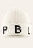 detail Poivre Blanc Bini-Jrux Knit Beanie White