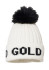detail Dámská čepice Goldbergh Hodd Beanie White/Black