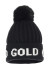 detail Dámská čepice Goldbergh Hodd Beanie Black/White
