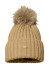 detail Dámská čepice Goldbergh Una Beanie Caramello