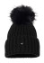 detail Dámská čepice Goldbergh Una Beanie Black