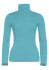 detail Dámský rolák Goldbergh Mira Long Sleeve Knit Sweater Turchese