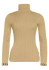 detail Dámský rolák Goldbergh Mira Long Sleeve Knit Sweater Caramello