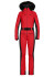 detail Dámská kombinéza Goldbergh Parry Long Ski Suit Faux Borde Flame