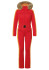 detail Dámská kombinéza Goldbergh Suvi Ski Suit Faux Border Flame