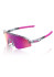 detail 100% SLENDALE XS - Polished Translucent Grey - Purple Multilayer Mirror