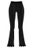 detail Dámské termo legíny Newland N4 6824/0015 Lady Rib.Leggings Black