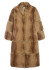 detail Dámský kabát APPARIS Sylke Mink Coat Blonde Mink