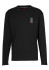 detail Pánské triko Van Deer Essential Longsleeve black