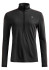 detail Dámské funkční triko Ortovox 185 Rock'N'Wool Zip Neck W Black Raven
