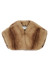 detail APPARIS Devin Mink Shrug Blonde Mink