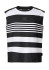 detail Dámské tílko Goldbergh Mimi Sleeveless Top Black/White
