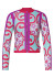 detail Dámský top Goldbergh Rafaella Long Sleeve Zip Rashguard Turchese