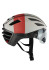 detail Cyklistická helma SPEEDairo Nitro Silk grey - cream - red
