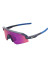 detail Dětské sluneční brýle 100% Slendale YOUTH Matte White/Pink - HiPER Vital Pink Mirror Lens