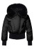 detail Dámská bunda Goldbergh Misake Ski Jacket Faux Border Black