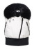 detail Dámská vesta Goldbergh Reiya Bodywarmer Faux Border Snow White