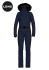 detail Dámská kombinéza Goldbergh Parry Long Ski Suit Faux Border French Blue