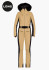 detail Dámská kombinéza Goldbergh Parry Long Ski Suit Faux Border Lark