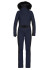 detail Dámská kombinéza Goldbergh Parry Ski Suit Faux Border French Blue