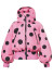 detail Dámská bunda Goldbergh Polka Ski Jacket Dots Pink Cosmos