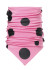 detail Dámský nákrčník Goldbergh Tama Neckwarmer Dots Pink Cosmos
