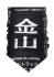 detail Dámský nákrčník Goldbergh Mana Neckwarmer Street Signs Black/White
