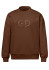 detail Dámská mikina Goldbergh Tova Crew Neck Sweater Deep Mocha