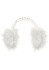 detail Dámské klapky Goldbergh Fluffy Earwarmers Snow White