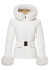 detail Dámská bunda Goldbergh Prezioso Ski Jacket Faux Border Snow White