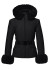 detail Dámská bunda Goldbergh Prezioso Ski Jacket Faux Border Black