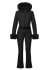 detail Dámská kombinéza Goldbergh Vita Ski Suit Faux Border Black