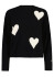 detail Maloja Svetr CARAMULOM. deep black