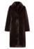 detail Dámský kabát Beaumont Coby Coat Dark Chocola