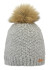 detail Dámská čepice Barts Fleabane Beanie Heather Grey