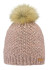 detail Dámská čepice Barts Fleabane Beanie Pink