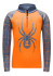 detail Dětský rolák SPYDER 196079-824 -MINI MAZE-ZIP T-NECK-BRYTE ORANGE