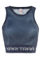 náhled Dámský crop top Kari Traa Vilde Top 623054 Marin