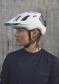 náhled Cyklistická helma Poc Axion Race Mips Hydrogen White / Uranium Black Matt