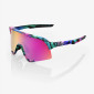 náhled Sluneční brýle 100% S3 - Peter Sagan LE Soft Tact Tie Dye - Purple Multilayer Mirror Lens